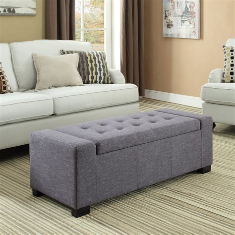 oversized ottoman with storage